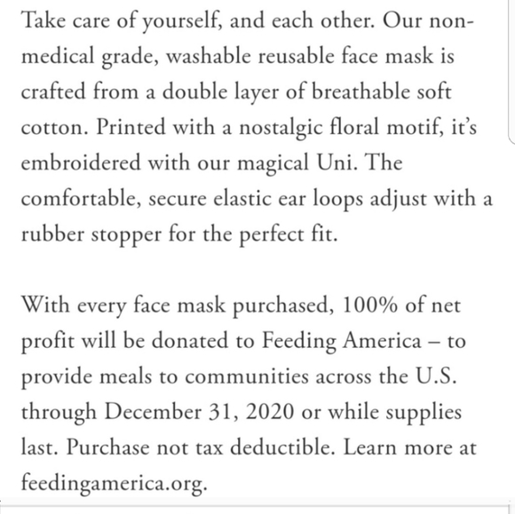 COACH FACE MASK - Picture 6 of 7